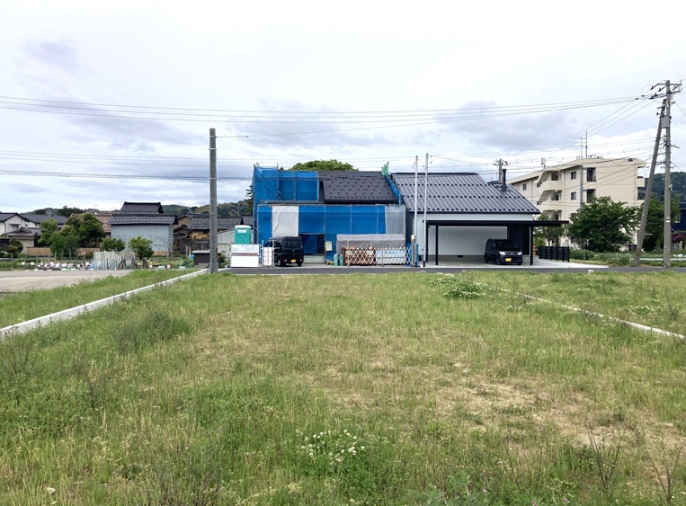 白山市部入道町土地区画整理地９街区