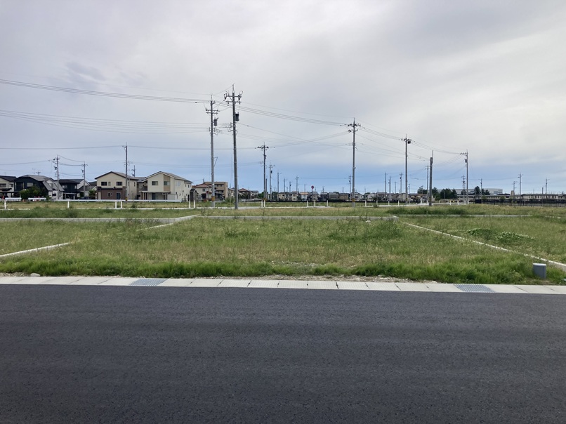 白山市部入道町土地区画整理地９街区